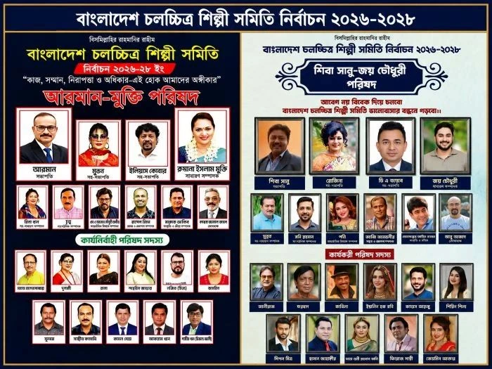চলচ্চিত্র শিল্পী সমিতি নির্বাচন: সাধারণ সম্পাদক প্রার্থী মুক্তির ‘সিদ্ধান্ত পরে’ বক্তব্যে নতুন জল্পনা